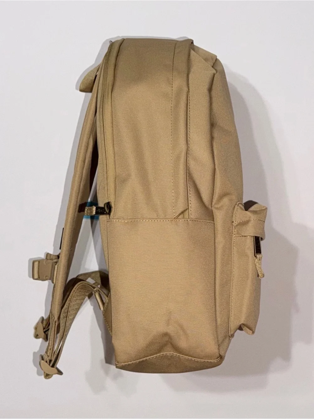 Polo by Ralph Lauren Embroidered Pony Vintage Khaki Canvas Backpack-New